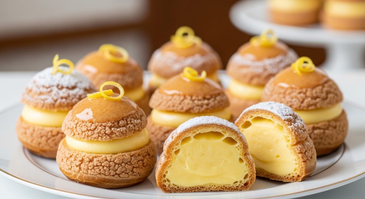 Bignè alla Crema di Limone: Il Classico della Pasticceria Italiana Rivisitato