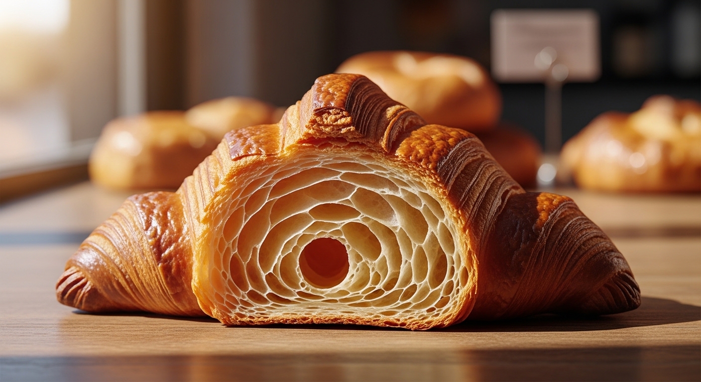 Croissant Sfogliato Artigianale: La Tecnica Segreta del Pasticcere