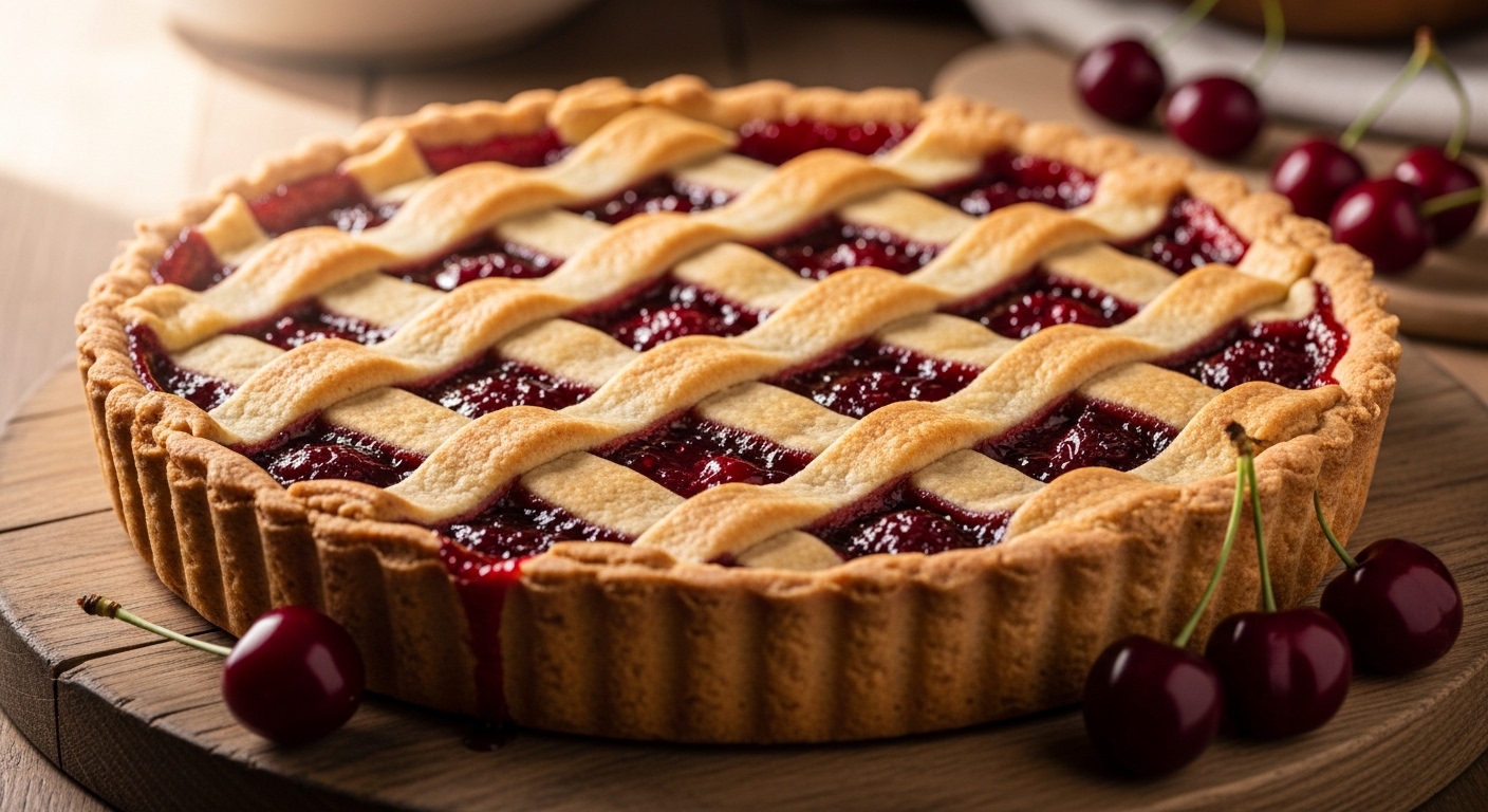 Crostata di Visciole: Il Dolce Romano che Profuma di Tradizione