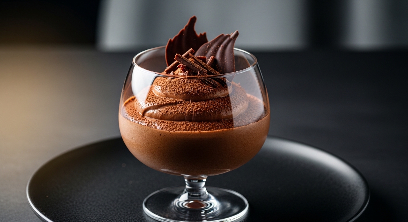 Mousse al Cioccolato Fondente: La Leggerezza che Conquistò i Francesi