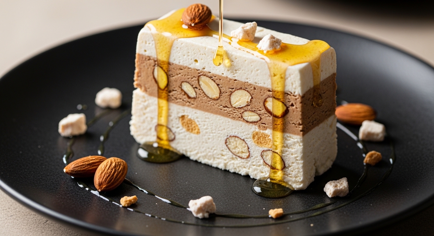 Semifreddo al Torroncino: Il Gelato che Non Ha Bisogno di Gelatiera