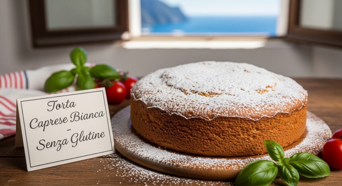 Torta Caprese Bianca alle Mandorle: La Variante Raffinata dell'Isola