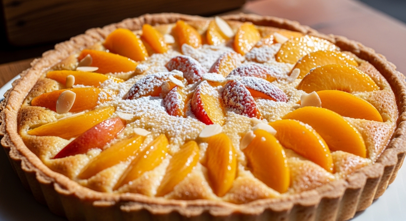 Torta Frangipane alle Pesche: L'Eleganza Estiva della Pasticceria